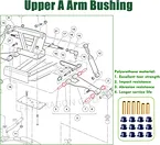 club car front leaf spring bushings